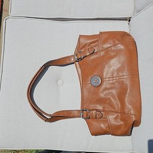 Relic Shoulder Bag English Tan